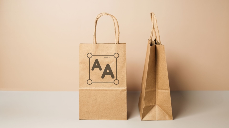 Kraft tašky s potiskem